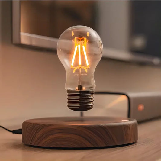 Magnetic levitation lamp