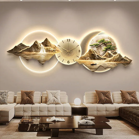 LED wall clocks