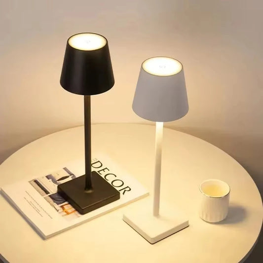 Rechargeable LED Table Lamp — Touch Control, 3 Brightness Levels