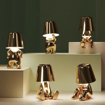 Golden Thinkers – Lamp Collection